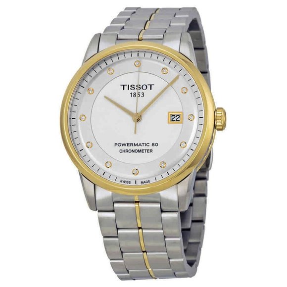 Tissot Luxury Silver Men's 23 Gems Watch - Picture 1 of 4